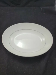 Crown Victoria Lovelace Oval Vegetable Bowl 10.25" Fine China Made in Japan - Picture 1 of 3