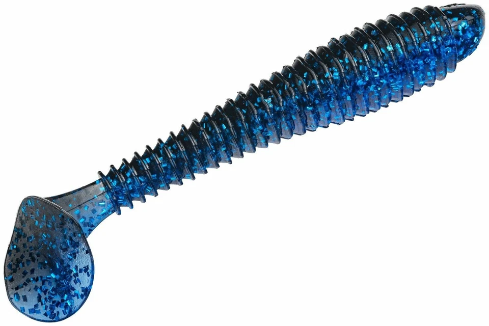 6 Packs Strike King Lures 3.75" Rage Swimmer Swimbait BULK 42ct Blue Bug