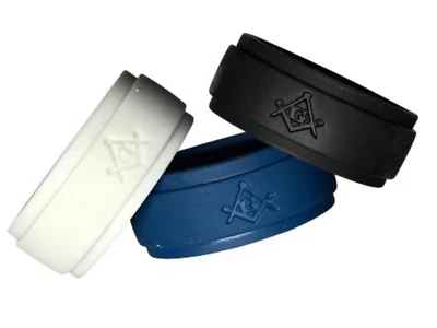 Anillo Masónico Silicona (Pack de 3) Francmasón Foto 1 de 3