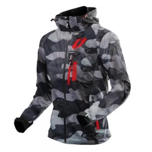JITSIE 2023 GLOW CAMO TRIALS BIKE RIDING/CASUAL JACKET. WATERPROOF! SSDT. NEW. - Picture 1 of 5