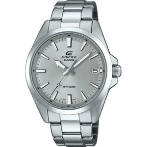 CASIO EDIFICE EFV-100D-8AVUEF DE HOMBRE EN ACERO, CORONA Y TAPA A ROSCA WR100M - Picture 1 of 4