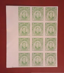 PHILIPPINES US Ocuppation 1925-1931 MNH 2c Scott 340 Block of 12 Imperf. 2118 - Bild 1 von 3
