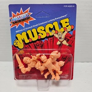 M.U.S.C.L.E. Paquete de 3 figuras de He-Man & The Masters of the Universe MOTU NUEVO/SIN USAR, EN CAJA - Imagen 1 de 2