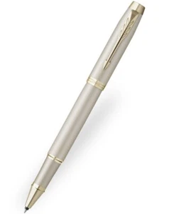 Parker IM Monochrome Rollerball Pen - Champagne - BNIB - Imagen 1 de 4