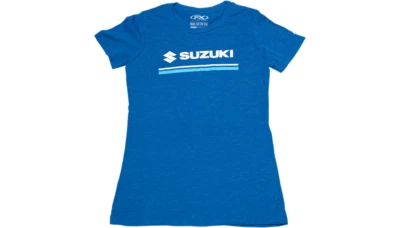 NUEVA CAMISETA A RAYAS SUZUKI DE FÁBRICA EFFEX - Azul - S/M/L/XL - MOTOCICLETA Foto 1 de 2