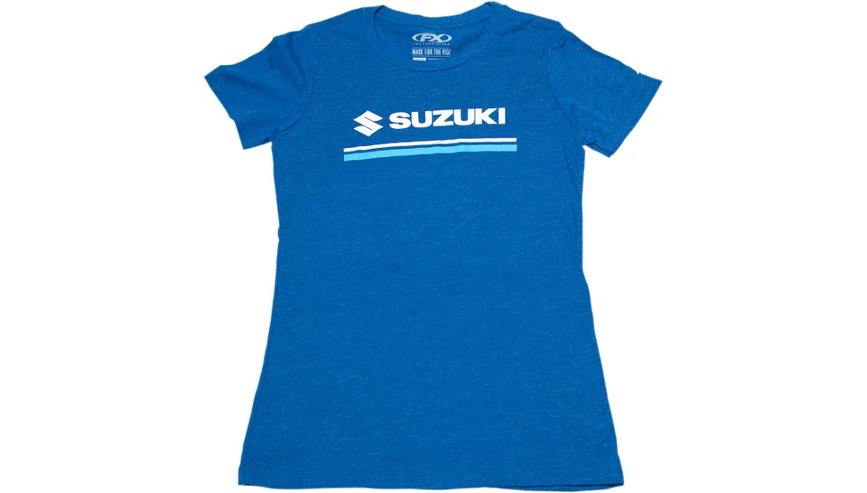 NUEVA CAMISETA A RAYAS SUZUKI DE FÁBRICA EFFEX - Azul - S/M/L/XL - MOTOCICLETA Foto 1 de 2