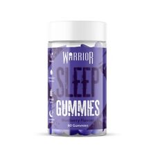 Sleep Support Gummies 60 - Warrior - Sugar Free Gummy - 5-HTP Zinc Lemon Balm