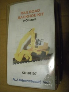 NJ International: Railroad Backhoe Kit: 6107 *actual shipping* - Bild 1 von 2