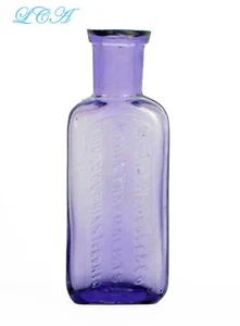 TINY antique WAMPOLE Co pharmacists bottle SUN COLOR AMETHYST Philada & TORONTO - Picture 1 of 3