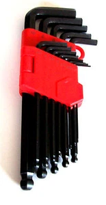 13pc GOLIATH INDUSTRIAL METRIC ALLEN BALL POINT END LONG ARM HEX KEY WRENCH SET - Bild 1 von 1