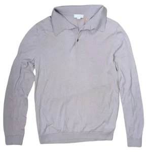 Jersey polo de punto de lana lila polvoriento COS - Imagen 1 de 4