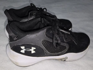 Under Armour Herren Größe 8 Sportschuhe schwarz/weiß geschnürt 11" Länge Damen 9,5 - Bild 1 von 10