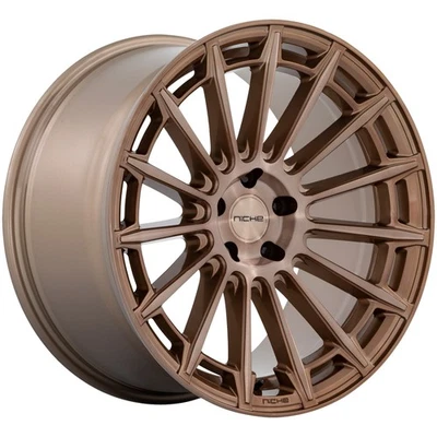 Niche M275 Amalfi 20x9 5x120 +18mm Bronze Wheel Rim 20" Inch Foto 1 de 4