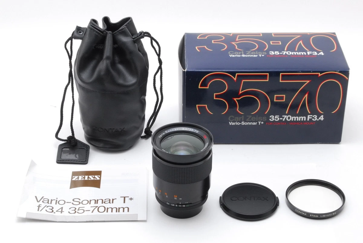Contax Yashica 35-70ズームレンズ f/3.4 美品 Contax Yashica 35-70ズームレンズ f/3.4 美品