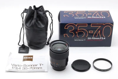 [MINT] Contax Carl Zeiss Vario-Sonnar 35-70mm f3.4 MMJ Lens C/Y From JAPAN - Image 1 of 4