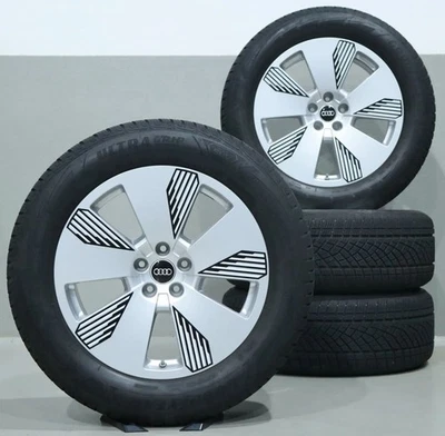 Audi E-Tron 4K 19 Zoll Original Winterreifen Winterräder Felgen DOT19 +6mm TOP! - Bild 1 von 4