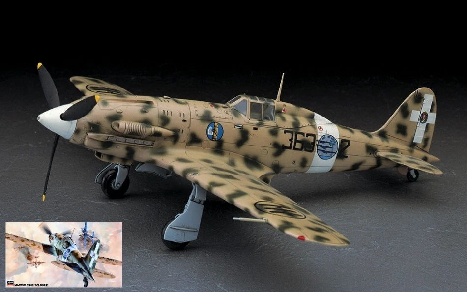 HASEGAWA HASJT32 MACCHI C 202 FOLGORE KIT 1 48 MODELLINO MODEL compatibile con