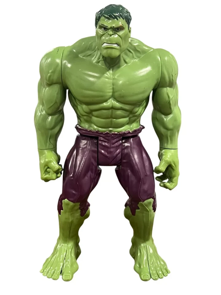 The Incredible HULK Hasbro Hero Marvel AVENGERS 11.5” Action Figure 2013 - Image 1 of 3