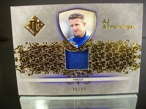 AJ Allmendinger Press Pass Total Memorabilia 2012 Card TM-AA Race-Used Firesuit - Picture 1 of 1