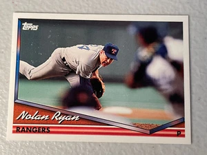 1993 Topps Nolan Ryan HOF Pre-Production Sample #700 ERROR Fresh Out Of The Pack - Picture 1 of 7