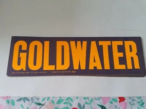 Adesivo paraurti Goldwater 3,5"x12" Franklin Press (Barry Goldwater) - Foto 1 di 6