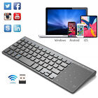 2.4G Mini Wireless Keyboard & Touchpad Ultrathin Remote Numeric Keypad For PC TV