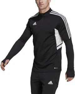 ADIDAS Men’s Condivo 22 Training Top Long Sleeve Black Sz 3XL NWT - Picture 1 of 5