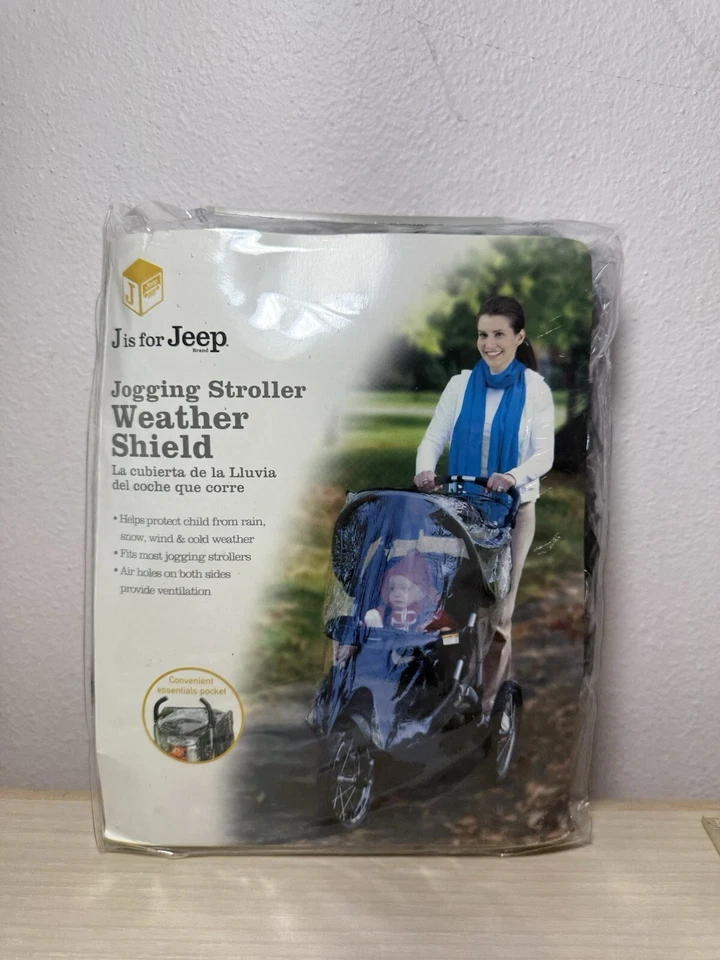 Protector contra la intemperie para cochecito para correr Jeep, cubierta de lluvia para bebé, tamaño universal para adaptarse a la mayoría Foto 1 de 4