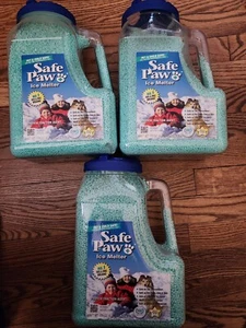 Safe Paw Dog Child Plant Pet Safe Ice Melt with Traction Agent Deck Walk Drive - Picture 1 of 5