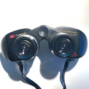 VINTAGE Chinon Countryman 7 x 35 Extra Wide Angle Field 11° Binoculars Japan - Picture 1 of 5
