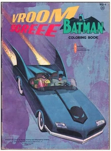 Vroom Screee Batman Malbuch (1966) Watkins-Strathmore Co. - Bild 1 von 5