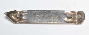 VINTAGE BURGERMEISTER BEER ADVERTISING BOTTLE OPENER - Picture 1 of 4