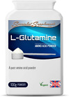 L-Glutamine Amino Acid Powder 100g, vegan, muscle, bone, growth, gym, fitness