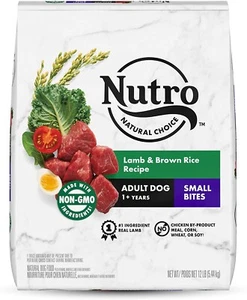 Nutro Natural Choice Small Bites Adult Dry Dog Food, Lamb & Brown Rice - Picture 1 of 1
