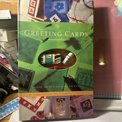 Greeting Cards Masterclass DIY Arts Craft Kit Gift Set With Guide Scrapbook Rare - Image 1 of 4