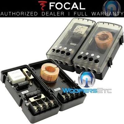 FOCAL XO-PS165 PERFORMANCE EXPERT 2-WAY COMPONENT SPEAKERS TWEETERS CROSSOVERS