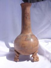 Südamerika ,Peru , Maya ,Inka . Antiker Stil Vase aus Ton / Keramik.