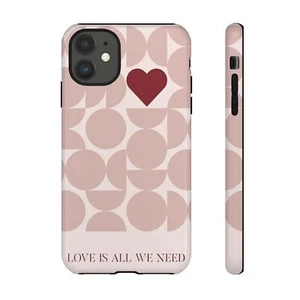 Dual Layer Tough Cases For iPhone, Galaxy, Pixel Love Is All We Need - Picture 1 of 251