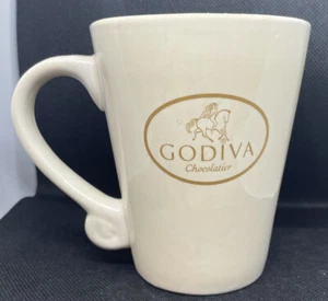 Godiva Chocolatier Fluted Coffee Mug "Godiva Rides Again" California Pantry 2009 - Picture 1 of 4