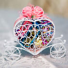  Heart Shaped Carriage Designed Hollow Candy Gift Box For Wedding Birthday Baby