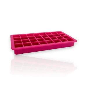 Lurch Eiswürfelbereiter Würfel 2 x 2 cm Fuchsia rot Eisform Eiswürfelform - Bild 1 von 2