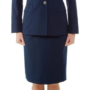 USAF AIR FORCE JROTC CIVIL AIR PATROL CAP SERVICE KLEID BLAU ROCK GRÖSSEN 2-16 - Bild 1 von 6