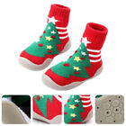  Toddler Floor Socks Christmas for Children Kids Slide Sandals Baby Keep Warm