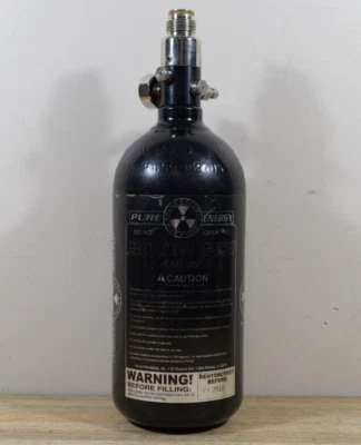 Tanque de CO2 Pure Energy 3000 psi 48cu paintball com medidor não testado - Imagem 1 de 4