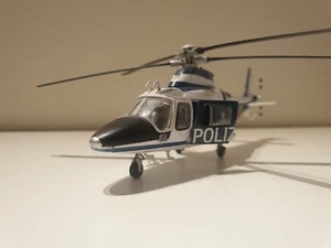Modellino Elicottero Agustq Westland AW109 Polizia Di Stato 1:43 Elicottero - Foto 1 di 9