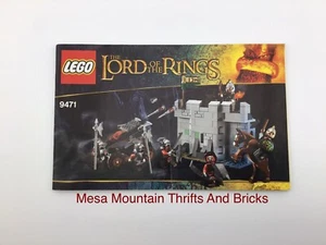 LEGO® The Lord Of The Rings 9471 Uruk-hai Army Instruction Manual Only! - Picture 1 of 2