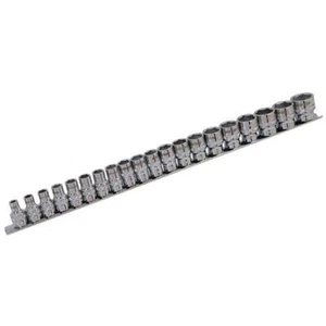 20pc 3/8 inch Drive Xi-on Socket Set On Rail (Genuine Neilsen CT2391) - Picture 1 of 4