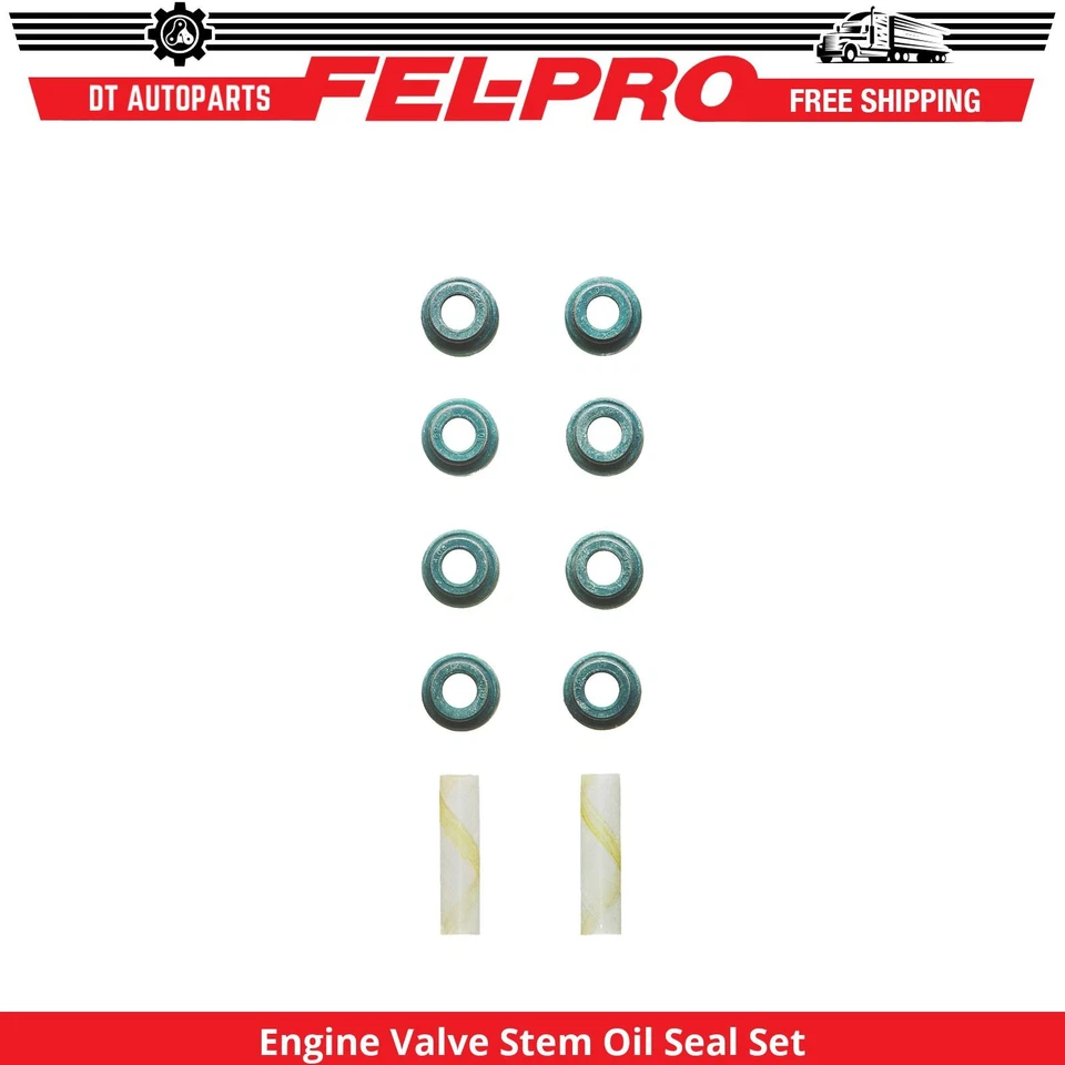 Juego de juntas de aceite de vástago de válvula de motor para 91-98 Nissan 240SX admisión y escape Fel-Pro Foto 1 de 1