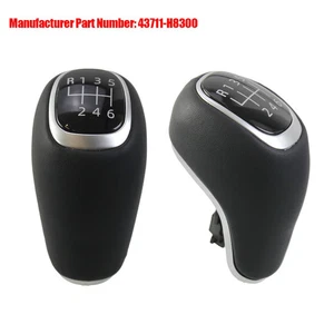 6 Speed Gear Shift Knob 43711-H8300 For Kia Rio Cerato 2017 For Sportage 2017-18 - Picture 1 of 13
