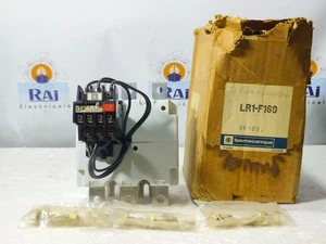 TELEMECANIQUE LR1-F160 100-160A 3POLE THERMAL OVERLOAD RELAY LR1F160 | FREE SHIP - Picture 1 of 8